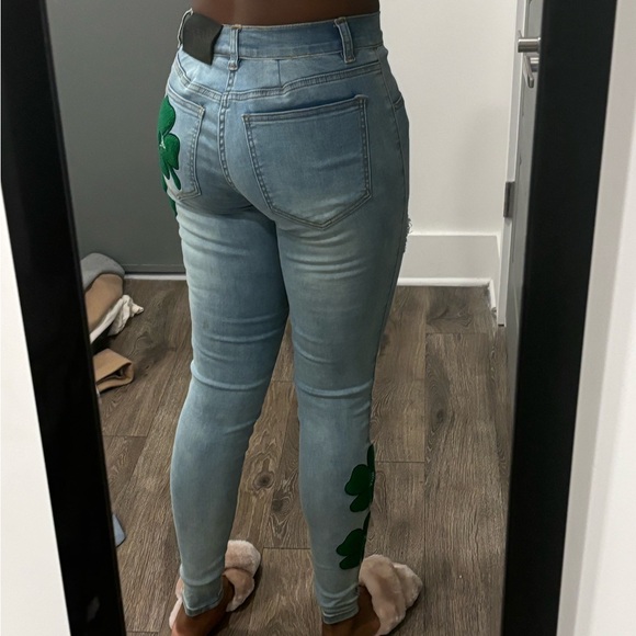 Filthy Wealth Clover Jeans - Picture 3 of 8